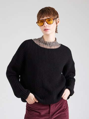 ARMEDANGELS Pullover 'SAAMIRA' in Schwarz: Vorderseite