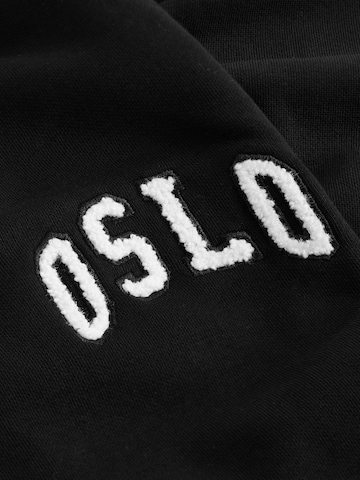 Next Loosefit Hose 'Oslo' in Schwarz