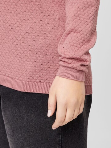Vero Moda Curve Sweter w kolorze różowy