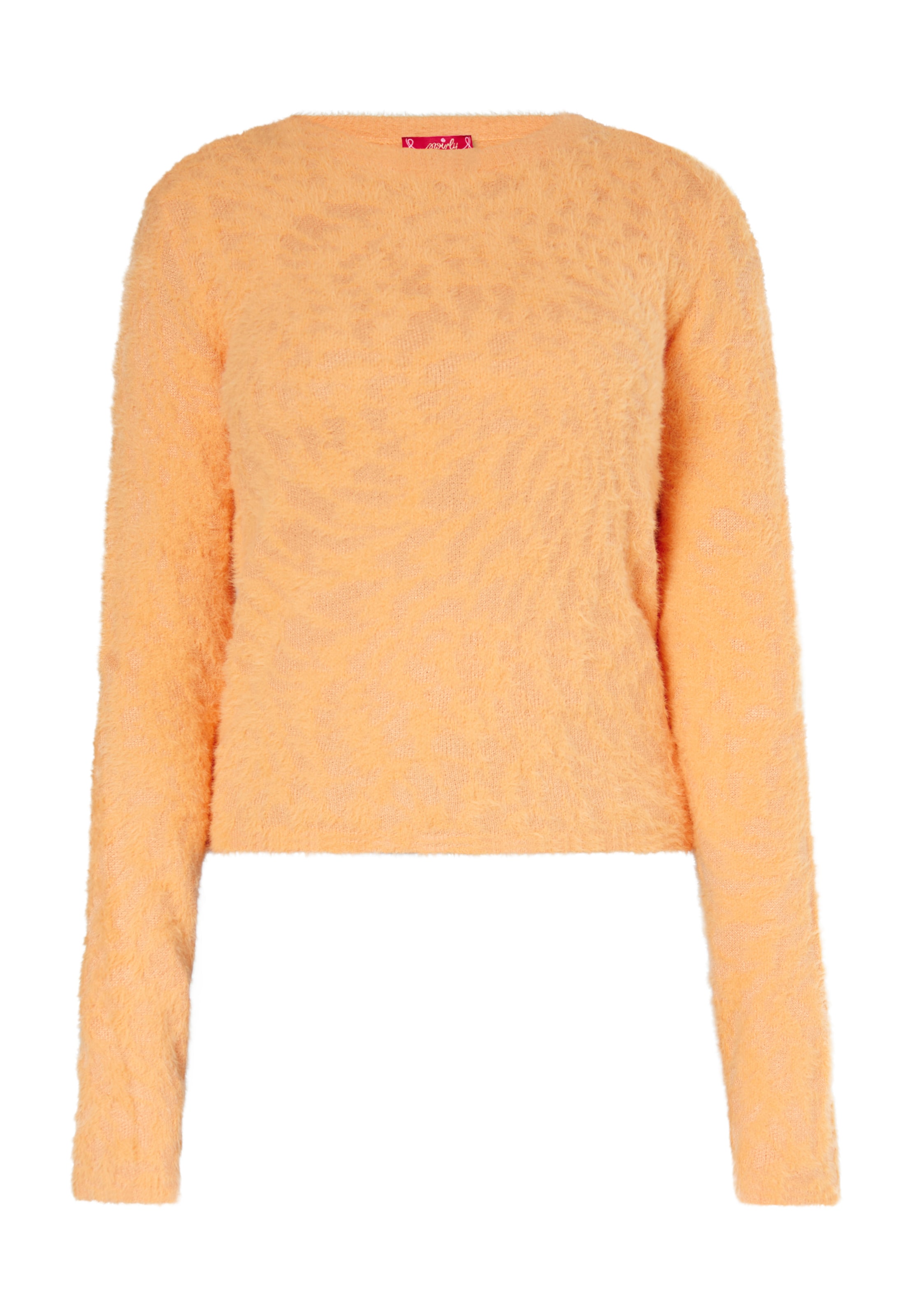 swirly Sweater in Orange: front