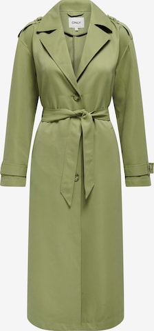 Cappotto di mezza stagione di ONLY in verde: frontale
