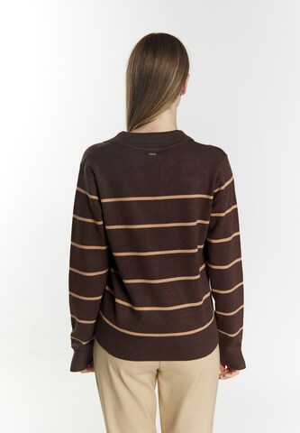 Pull-over DreiMaster Klassik en marron