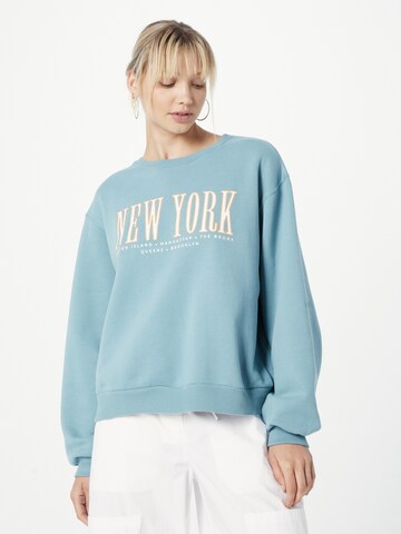 HOLLISTER Sweatshirt in Blauw: voorkant