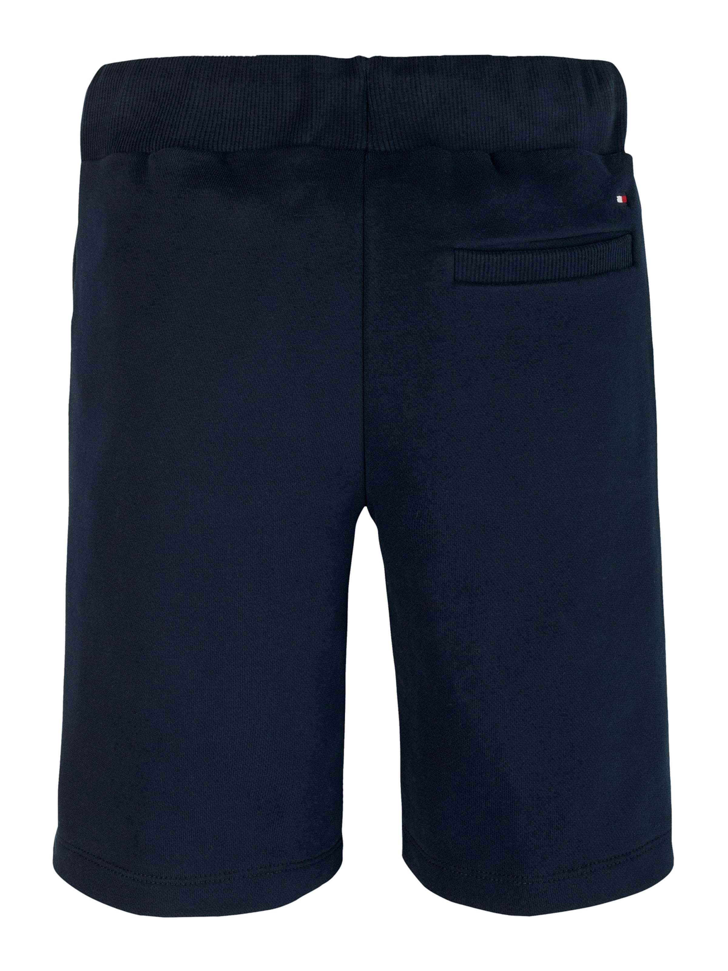 TOMMY HILFIGER Regularen Hlače | modra barva