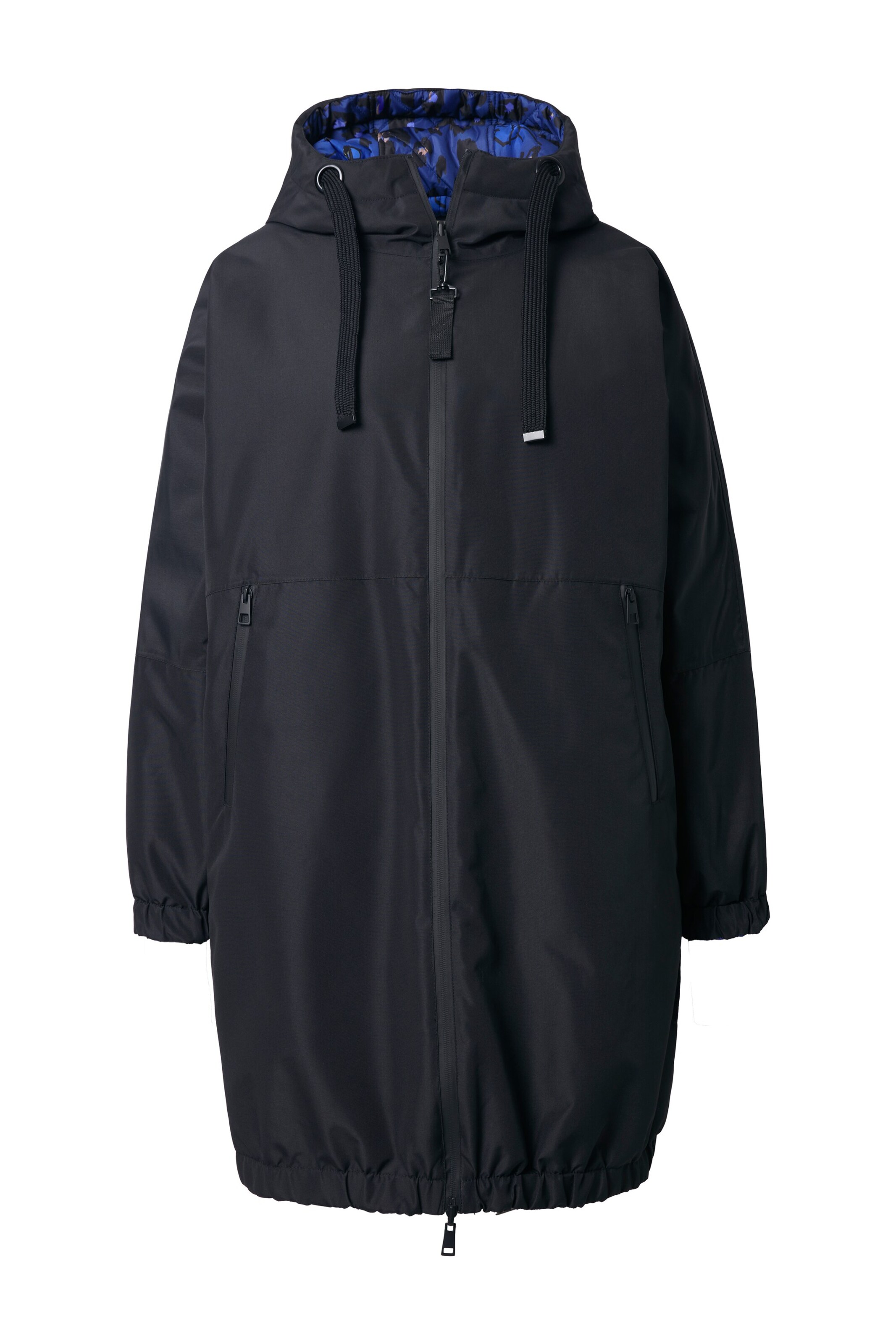 LAURASØN Mantel in Schwarz: Vorderseite