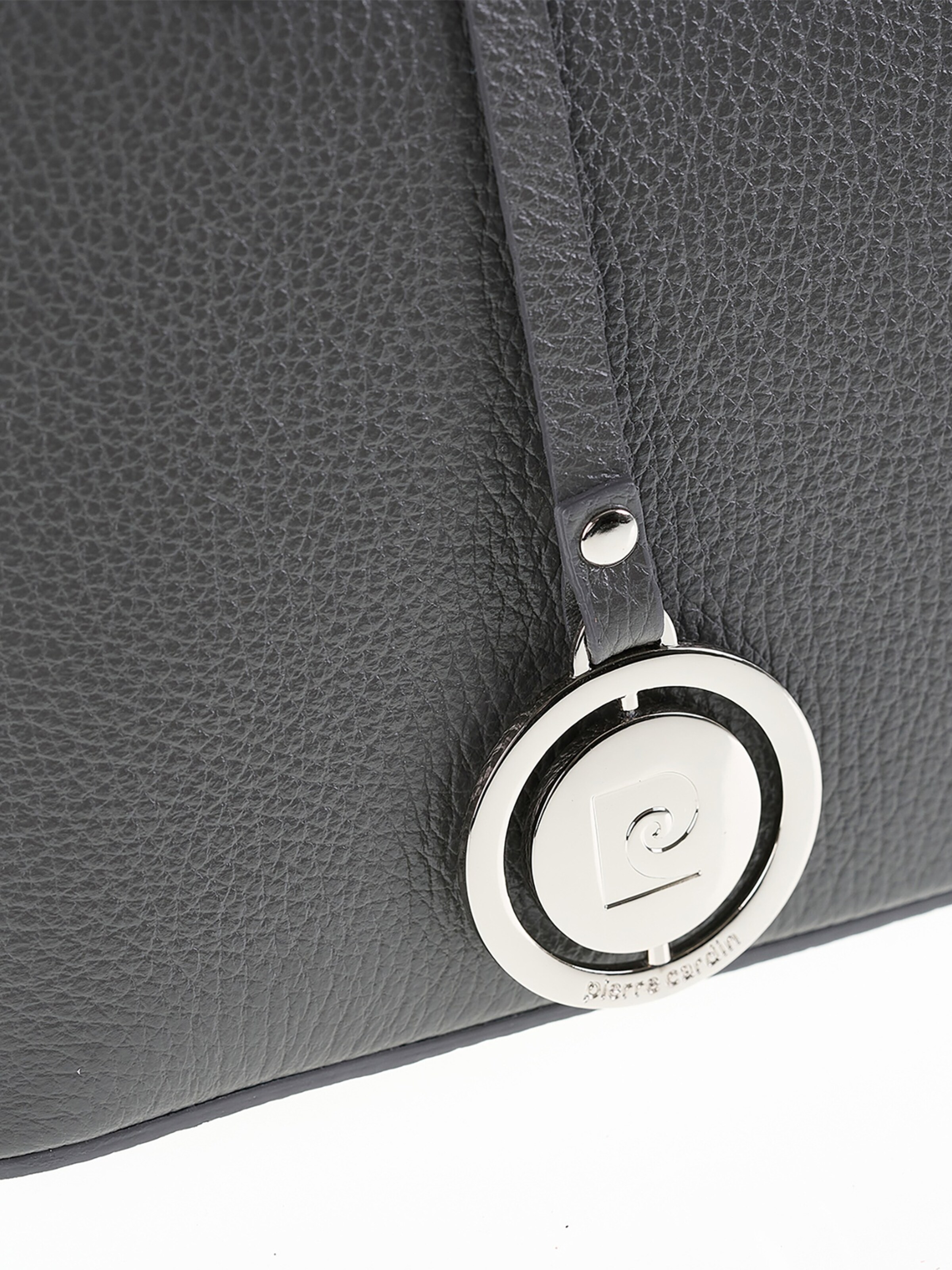 PIERRE CARDIN Schultertasche 'Elowen Lux' in Grau