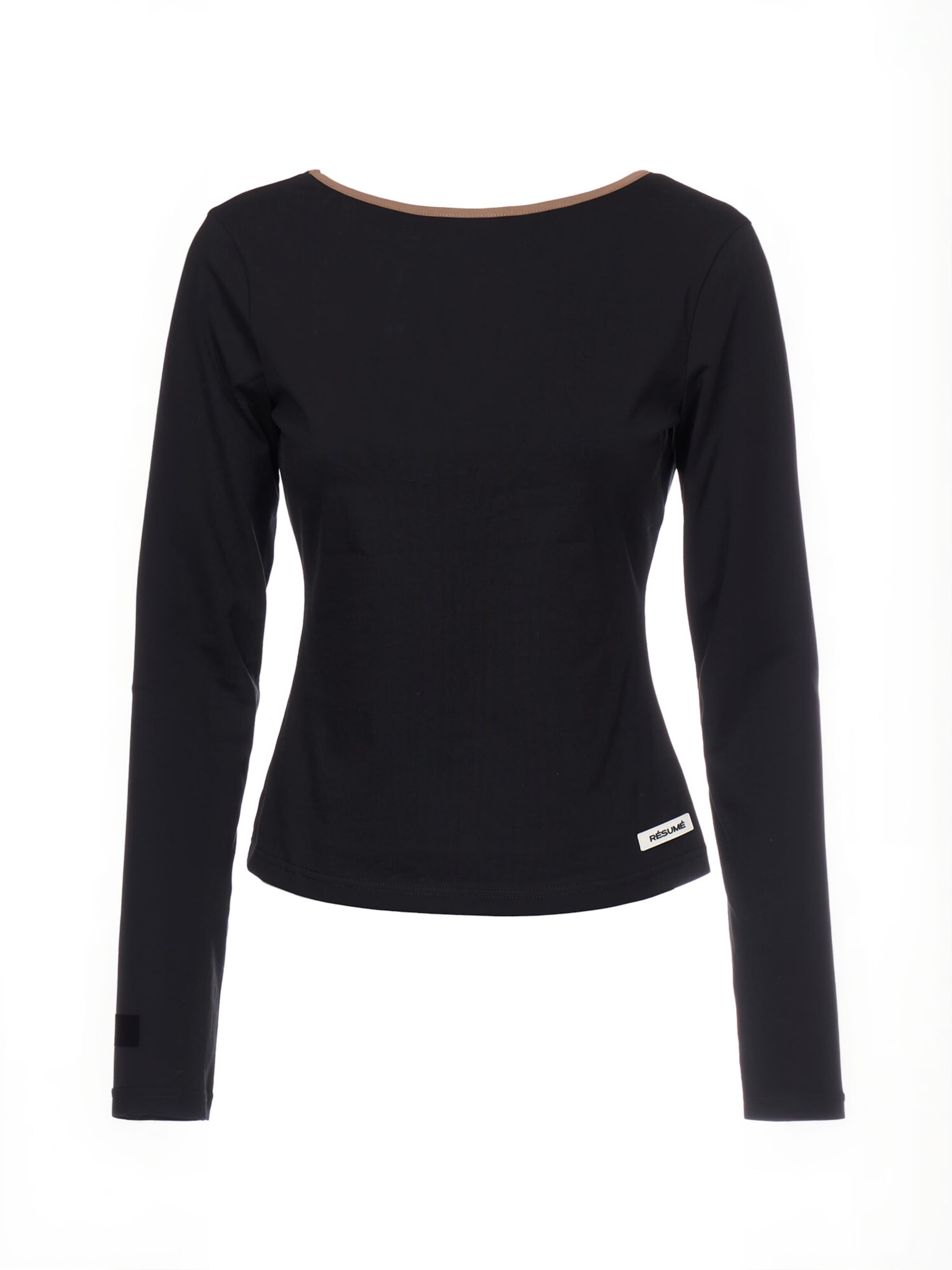 Résumé - Top ' OmegiRS ' em preto: frente