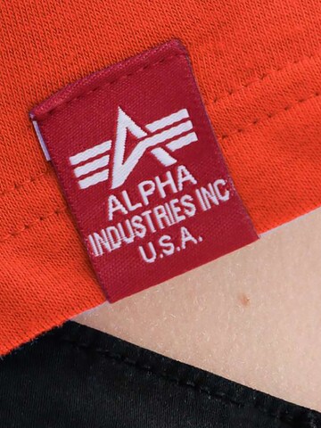 ALPHA INDUSTRIES Sweatshirt 'Basic' in Red