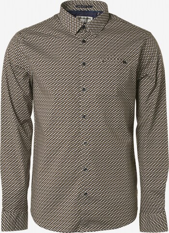 No Excess Regular fit Button Up Shirt in Mixed colors: front