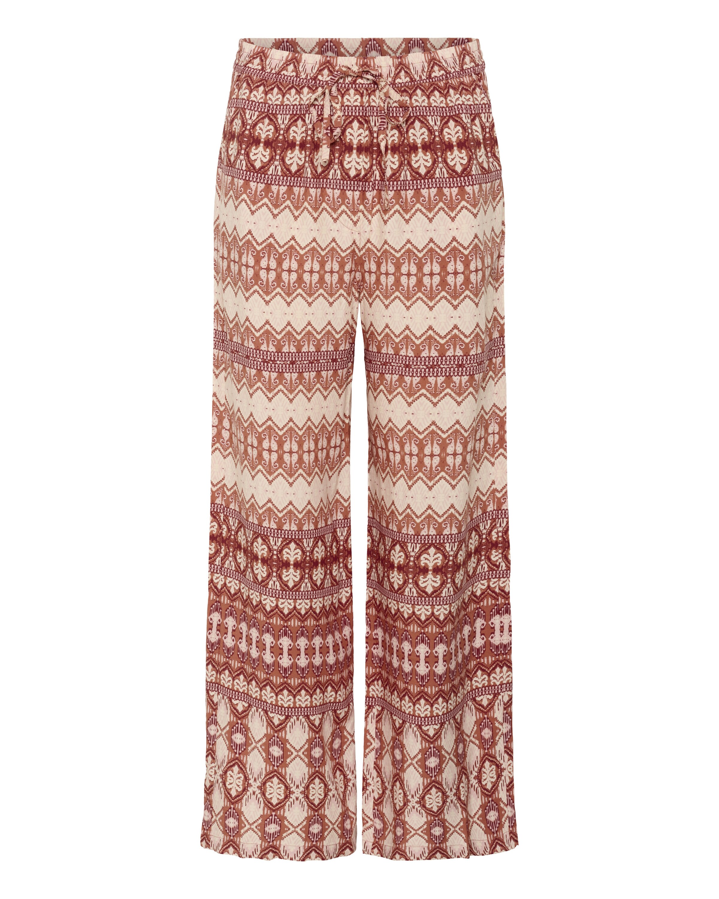 Cream Pants 'Tiah' in Orange: front