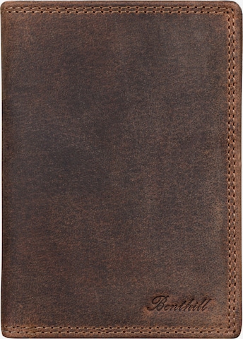 Benthill Wallet in Brown: front