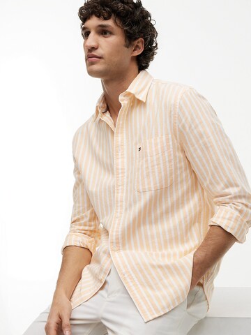 Coupe regular Chemise TOMMY HILFIGER en orange