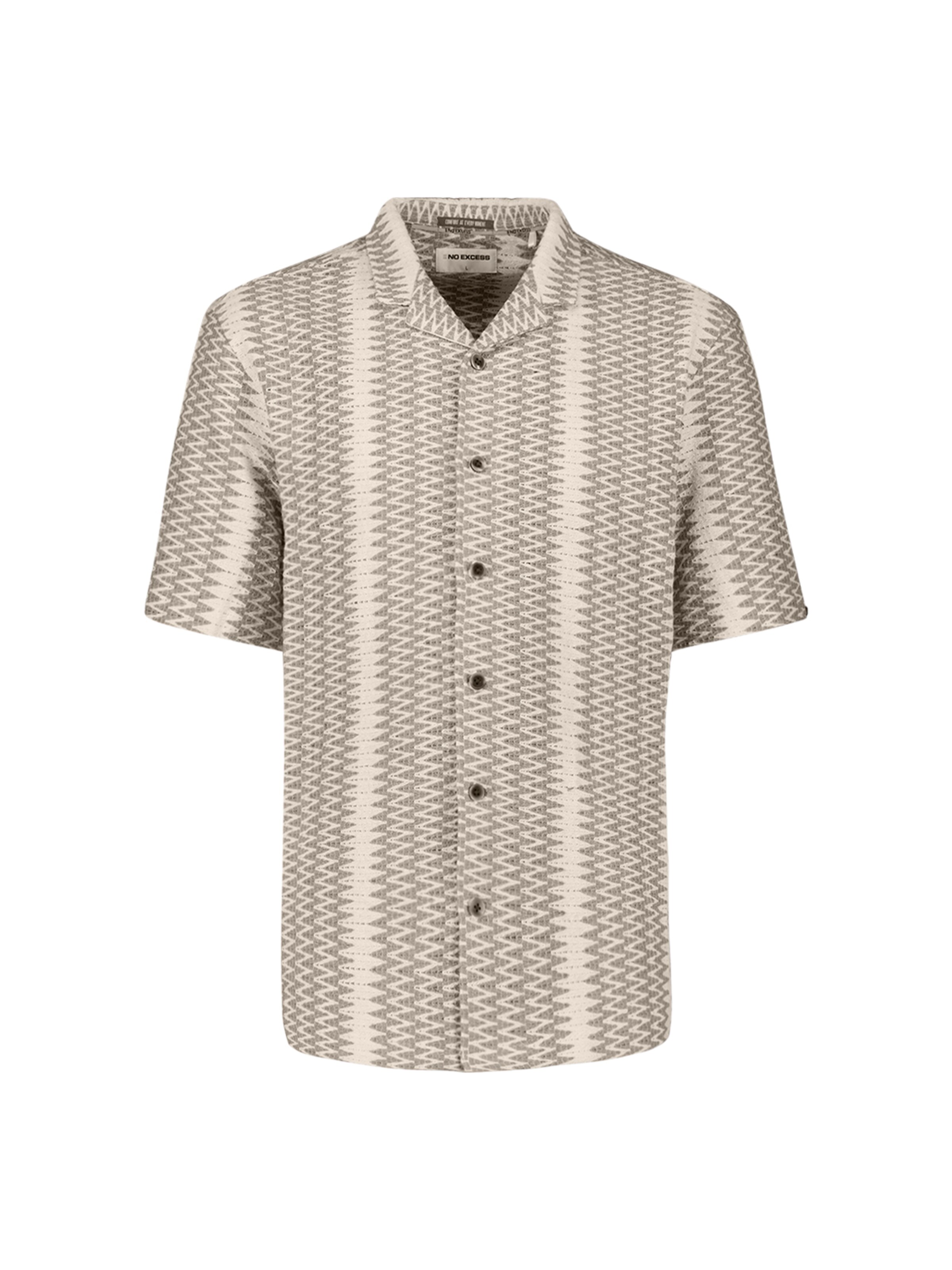 No Excess Button Up Shirt in S in Camel / Kitt / Light beige, Item view