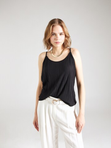 VILA Top in Black: front