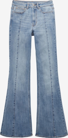 TOM TAILOR DENIM Flared Jeans i blå: framsida
