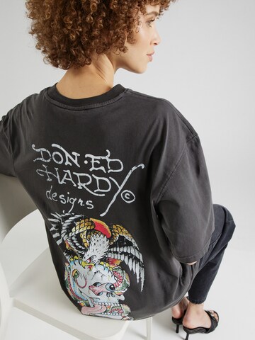 Ed Hardy Shirt in Grau