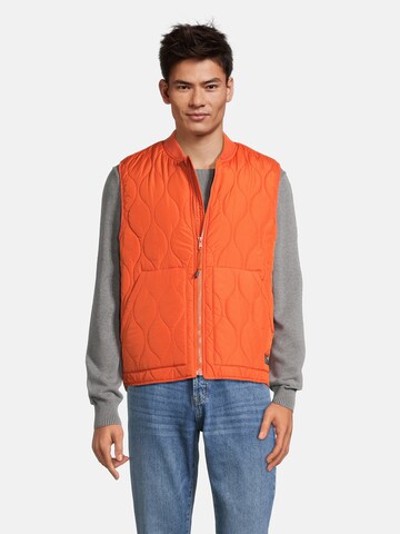 Gilet AÉROPOSTALE en orange : devant