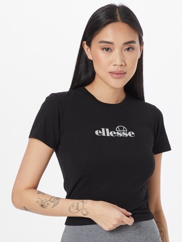 ELLESSE Shirt 'Bold' in Zwart: voorkant