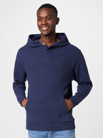 ABOUT YOU Sweatshirt 'Alwin' in Blauw: voorkant