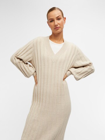 Robes en maille 'Alice' OBJECT en beige