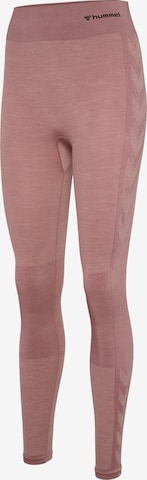 Hummel Skinny Sports trousers in Pink