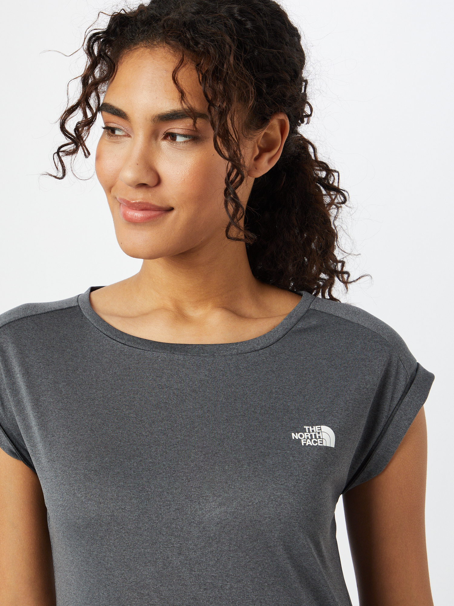 THE NORTH FACE Shirt in Graumeliert 