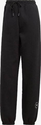 ADIDAS BY STELLA MCCARTNEY - Tapered Pantalón deportivo en negro: frente