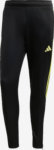 ADIDAS PERFORMANCE Sports trousers 'Tiro 23 Club ' in Black: front