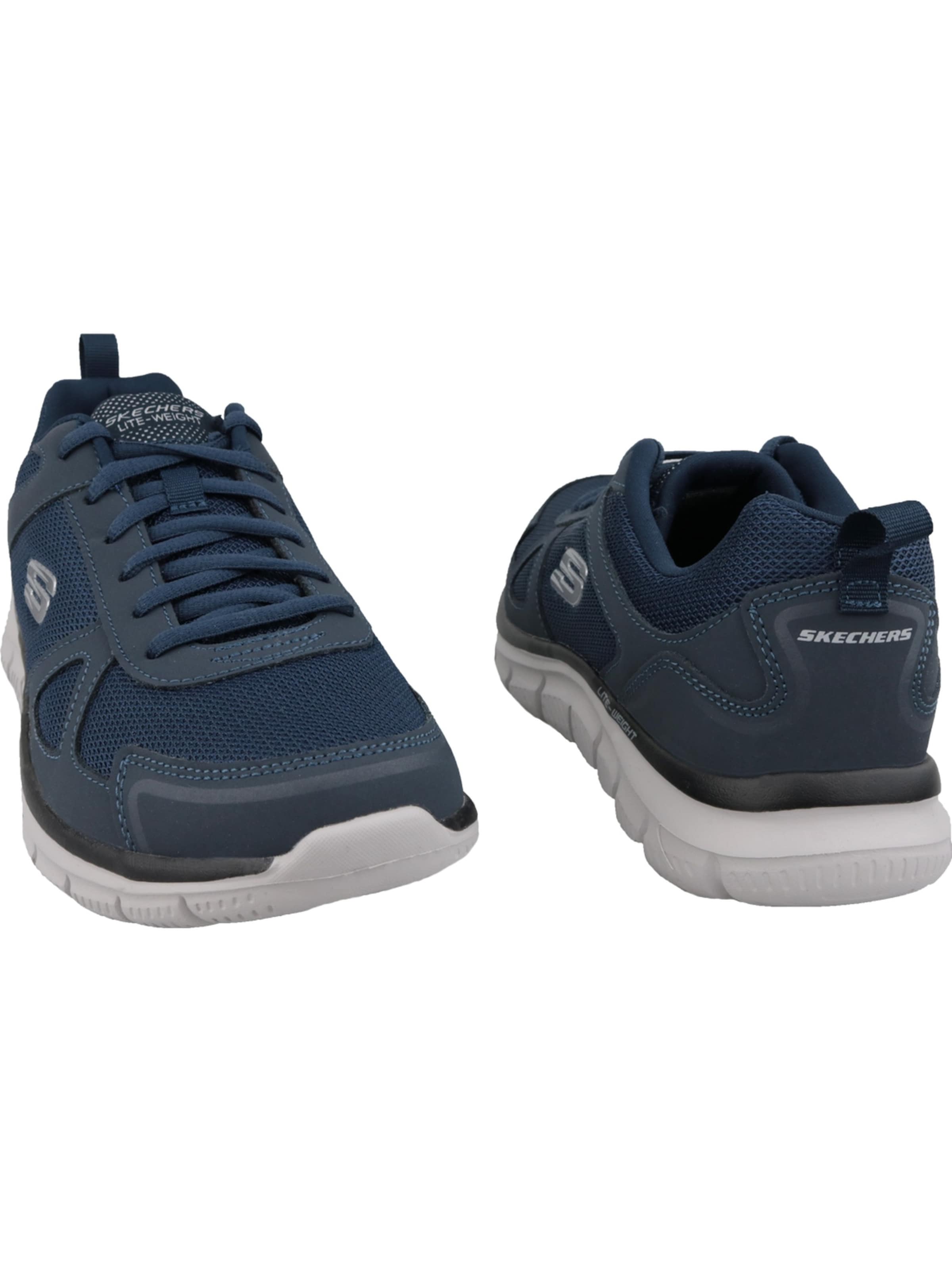 SKECHERS Platform trainers 'Track' in Blue