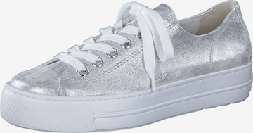 Paul Green Sneakers laag in Zilver: voorkant