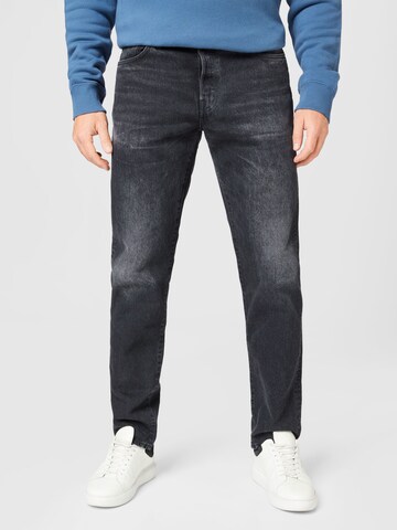 EDWIN Regular Jeans in Zwart: voorkant