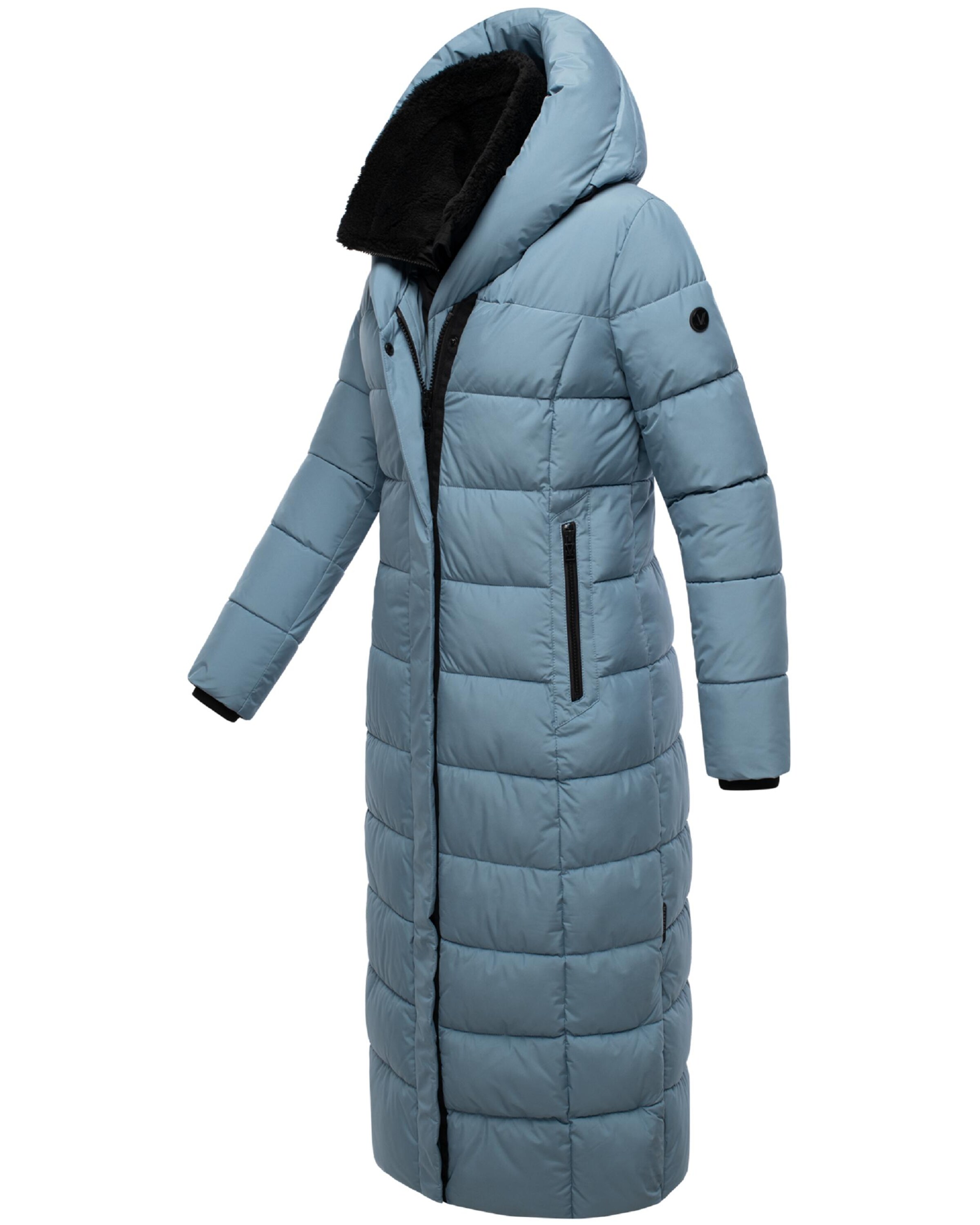 MARIKOO Winter Coat 'Pakoraa 16' in Blue