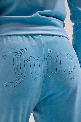 Juicy Couture Regular Hose 'Tina' in Blau