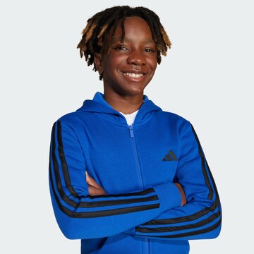 ADIDAS SPORTSWEAR Sports sweat jacket 'Essentials' in Blue