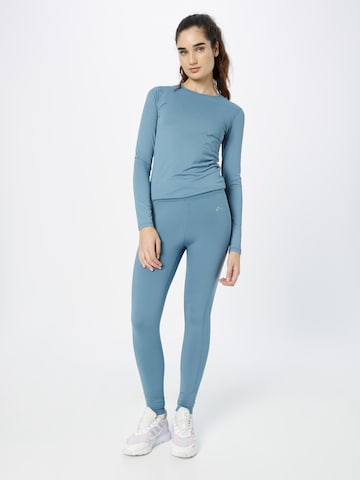 ONLY PLAY Skinny Sportbroek 'MILA' in Blauw