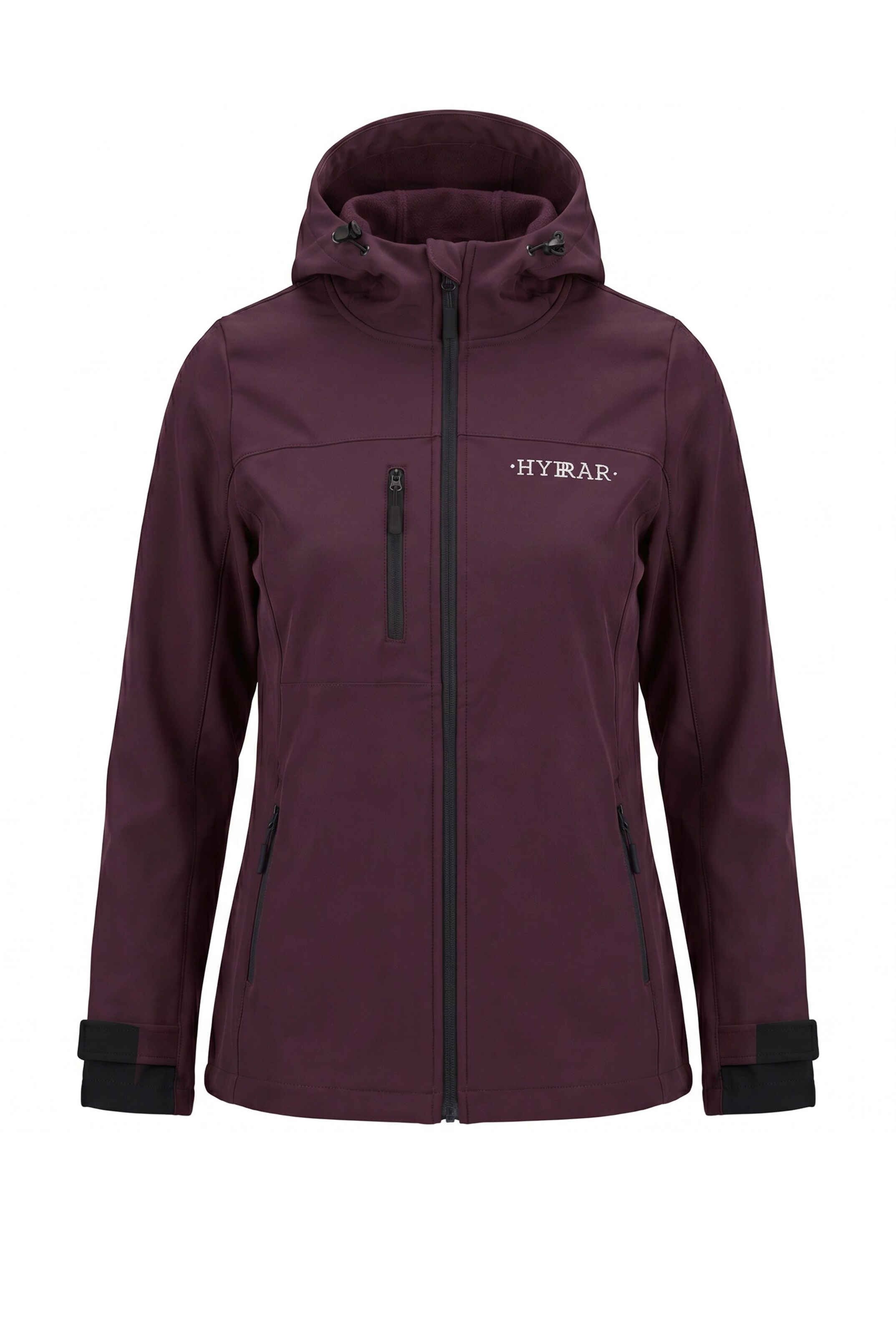 Ulla Popken Outdoorjas in Lila: voorkant
