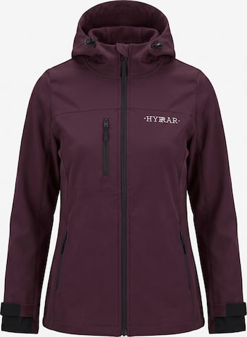 Ulla Popken Outdoorjas in Lila: voorkant