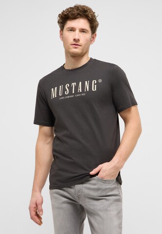 MUSTANG Shirt 'Austin ' in Grey: front