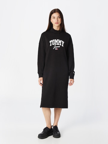 Tommy Jeans Kleid in Schwarz: predná strana