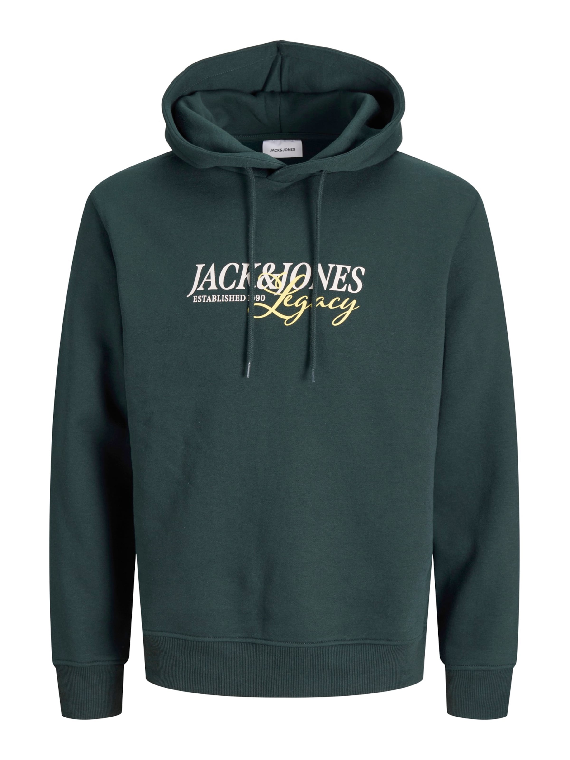 Jack & Jones Plus - Sudadera 'JJJADE' en verde: frente