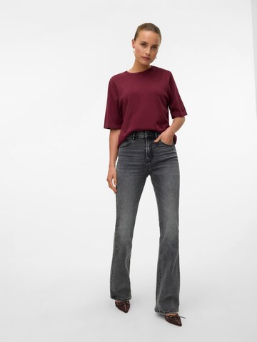 VERO MODA Flared Jeans 'VMGigi' in Grijs