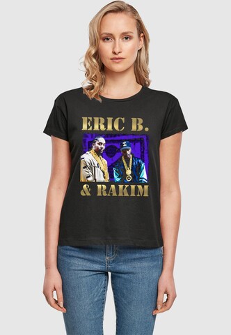 Merchcode Shirt 'Eric B & Rakim - Group Purp' in Black: front