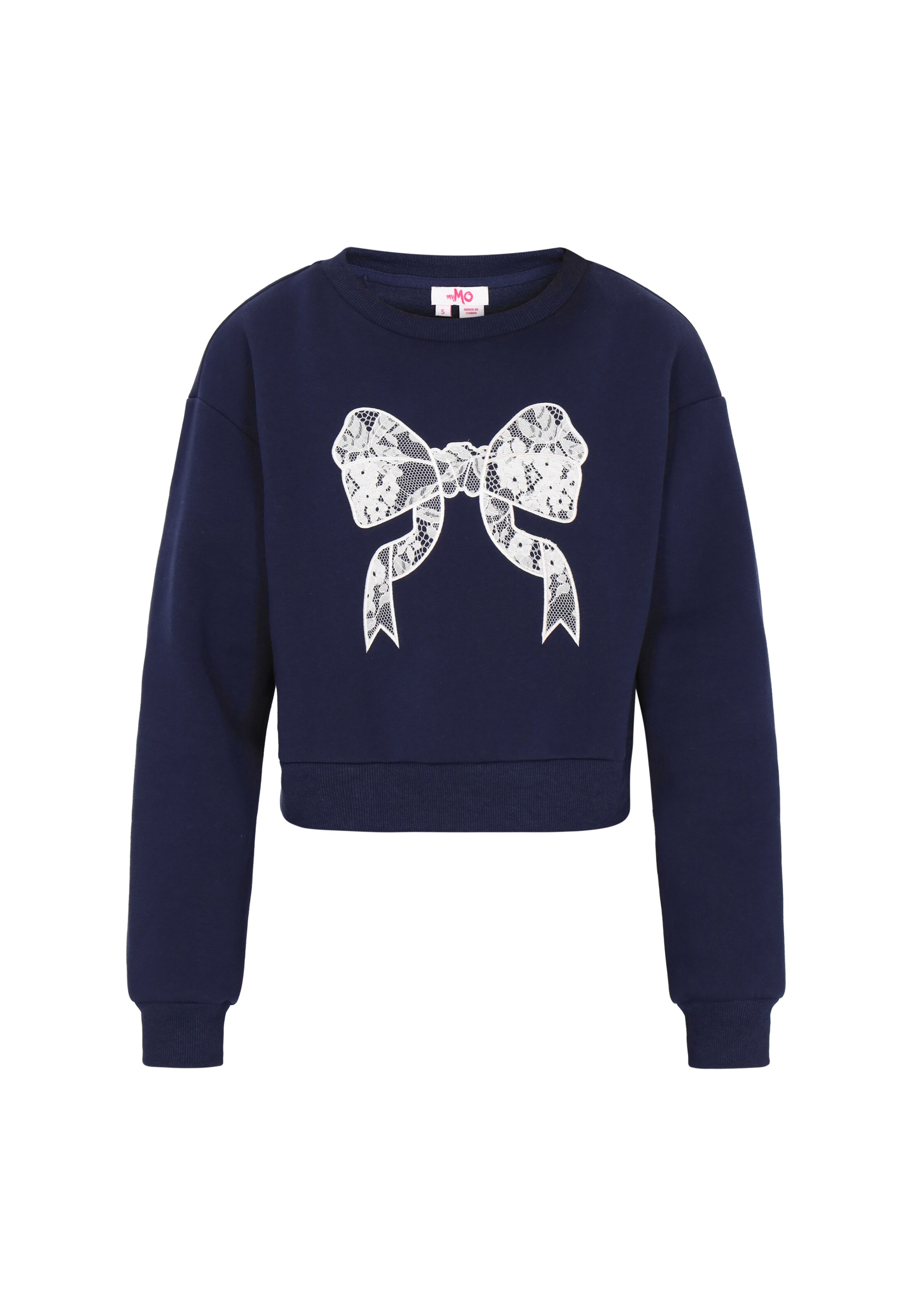 MYMO - Sweatshirt em azul: frente