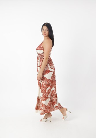 Robe d’été Elara en orange