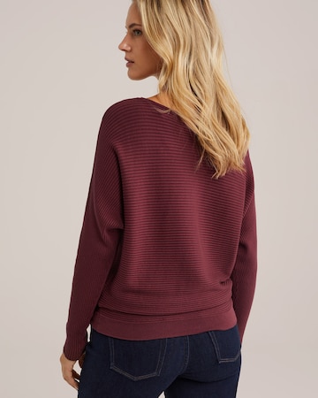 Pull-over WE Fashion en rouge
