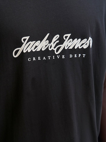 T-Shirt 'JWHMontauk' JACK & JONES en noir