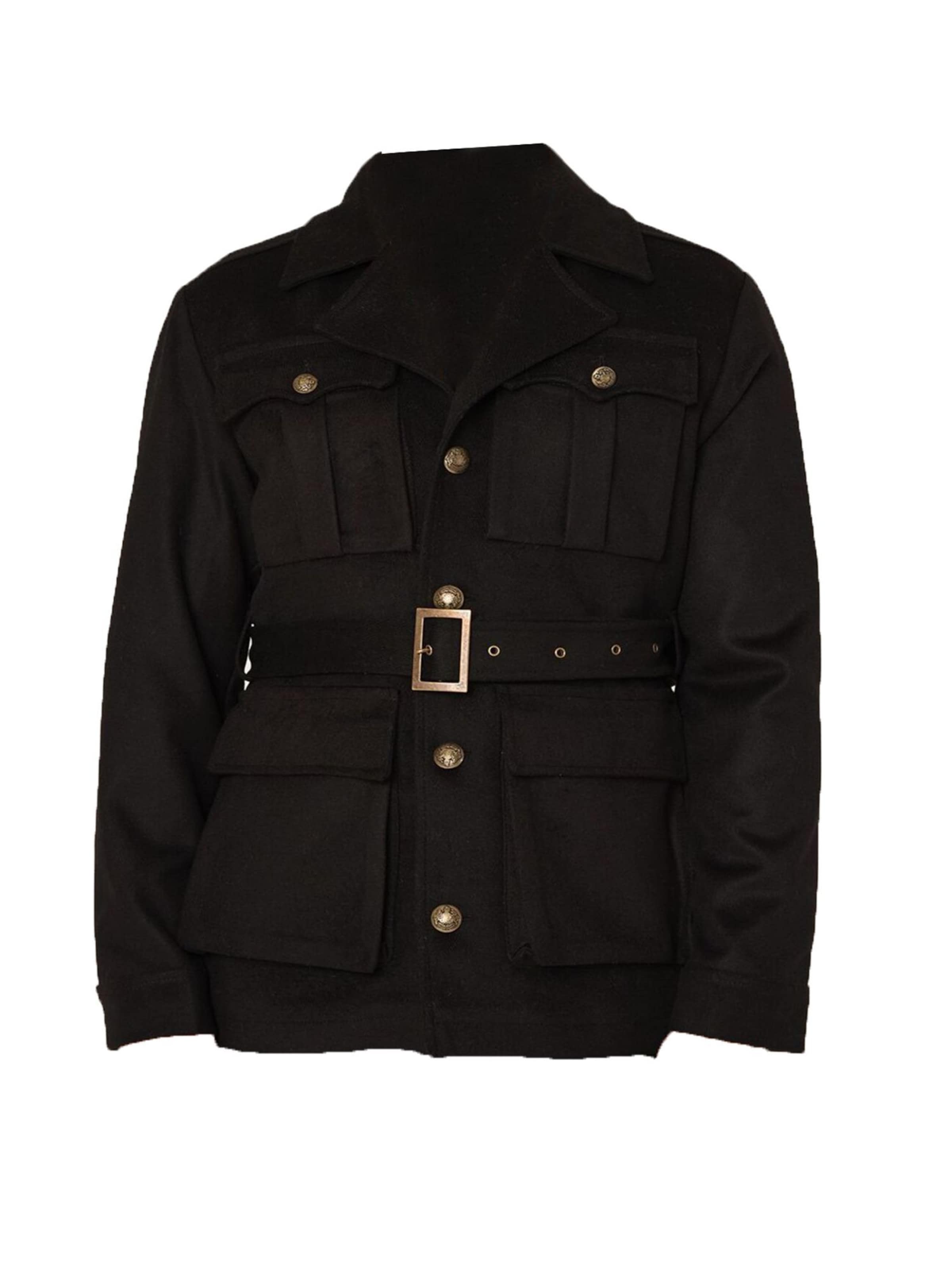 Antioch Prechodná bunda - Čierna: predná strana