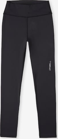 Slimfit Leggings de la O'NEILL pe negru: față