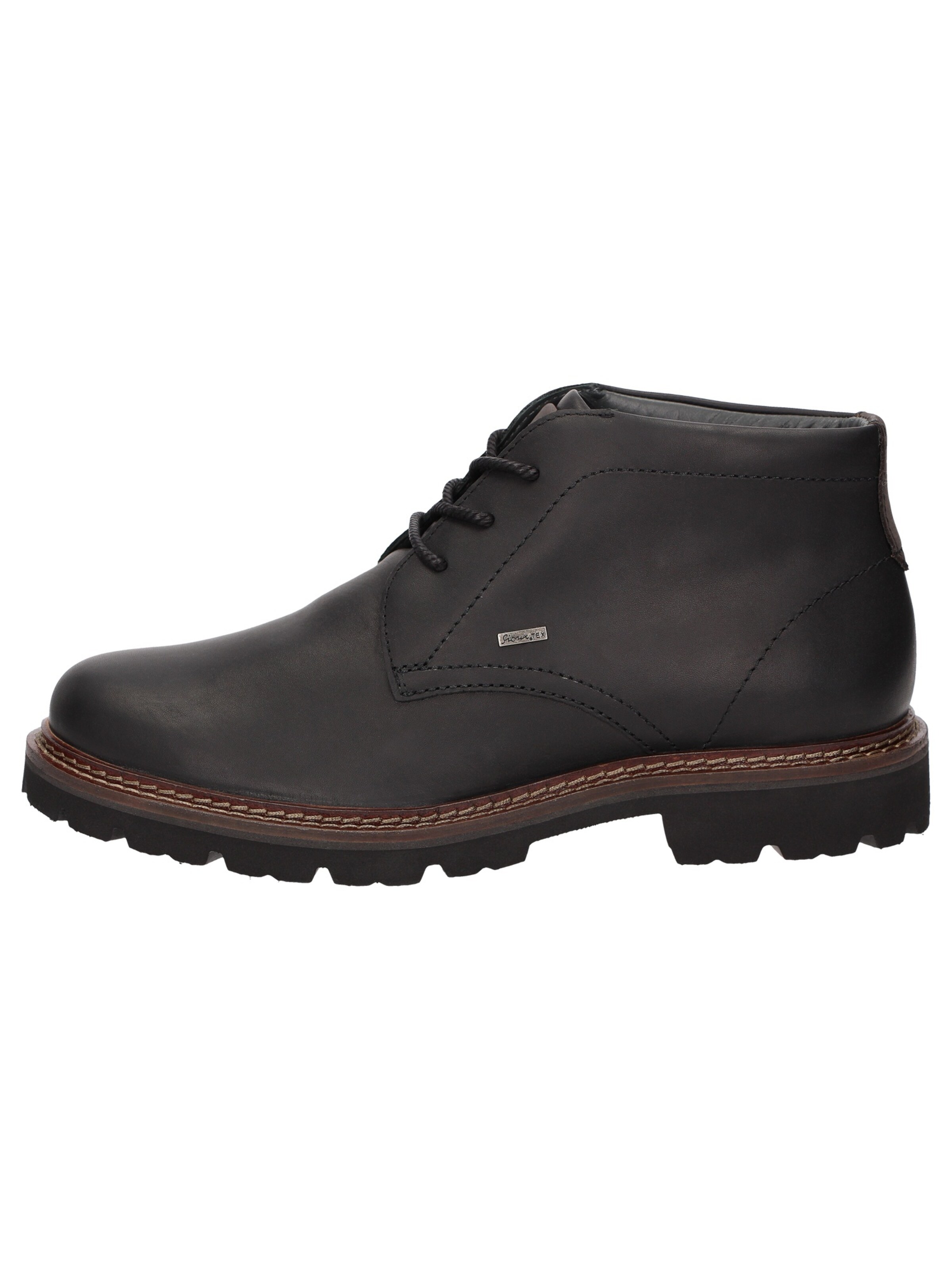 SIOUX Schnürboots ' Adalrik-716-TEX-H ' in Schwarz