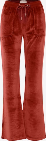 Funky Buddha Trousers in Red: front